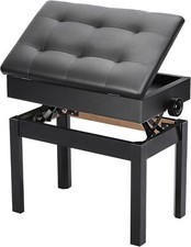 Piano stool height adjustable