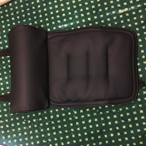 Black padded baby - baby, car