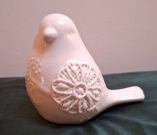 Ceramic Bird with raised