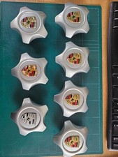 PORSCHE CAYENNE 955 STAR WHEEL CENTRE CAP CLOVERLEAF