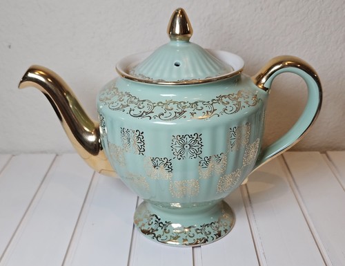 Hall teapot green with - hall,