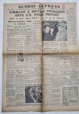 WW2 Sunday Express Himmler