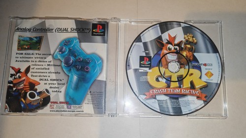 Ps1 crash team racing disc - ps1,