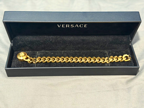 Genuine versace medusa gold - versace,