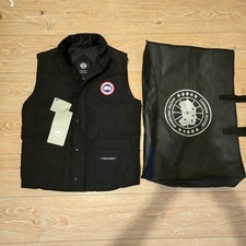 Black Canada Goose Crew Vest