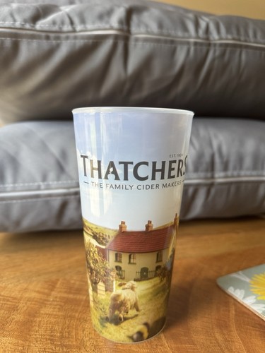 Thatchers pint plastic - thatchers,