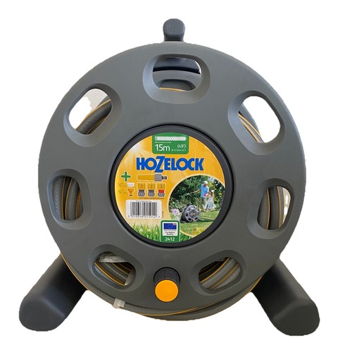 Hozelock compact 15m hose reel - hozelock,