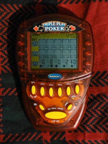 Radica triple play poker - radica, 2000