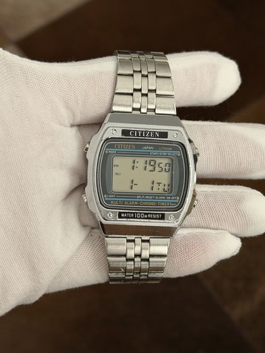 Rare vintage citizen 8038 - vintage, dq-8038