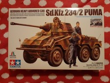 Tamiya 1/35  Sd.Kfz. 234/2  Puma, Part Built Spares or Repair.