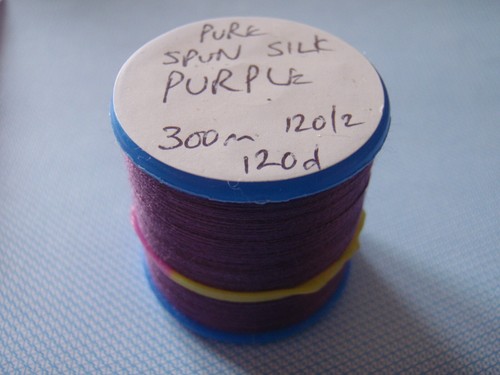 Pure silk fly tying thread - ,