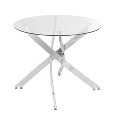 Round Modern Glass Table