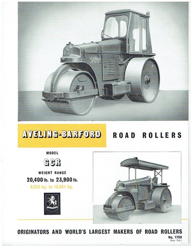 Aveling barford gcr - aveling,