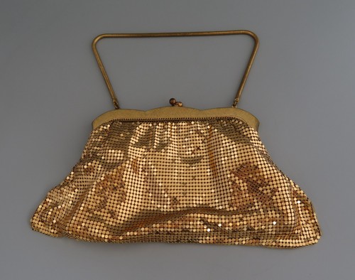 Gold colour mesh - gold,