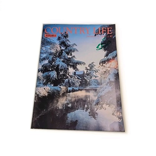 Country life magazine - life, january