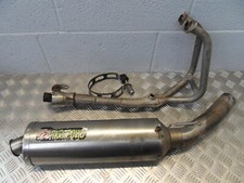 Kawasaki Ninja 250 R Full exhaust unit (AKRAPOVIC end can) 2008 to 2012