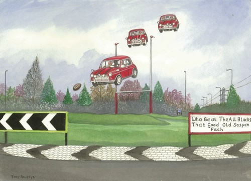 Mini over llanelli scarlets - llanelli,