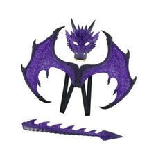 Dinosaur Wings Tail up Birthday Gift Toy Kids Dragon Costume for Fancy Dress,