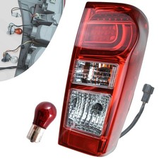 Rear LED tail Light lamp Isuzu Rodeo DMax pickup 2012 lens Right RH +loom+bulbs