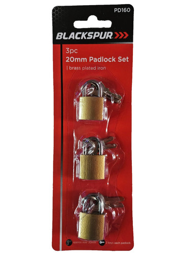20mm padlocks brass - 3,