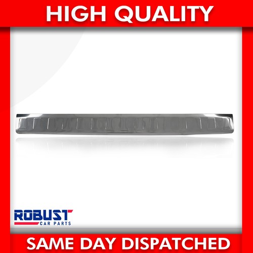Chrome rear bumper protector - rear,