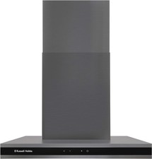 Russell Hobbs RHGCH603DS Chimney Cooker Hood Midnight 60cm T-Shaped Dark Steel