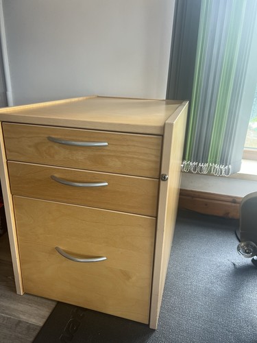 Ikea effectiv wood under desk - wood,