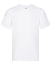 Fruit Of The Loom Mens Original T Shirts Plain Cotton Short Sleeve  Tee Top New