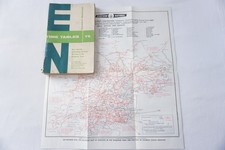 June 1965 Eastern National Bus Timetable with Map East Anglia Essex