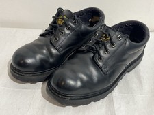 CAT Caterpillar Work Shoes UK 10 Wide Black Leather WC74175-309 Hard Wearing