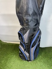 Motocaddy Club Series Cart Bag / Black & Grey + Raincover / VGC /8919