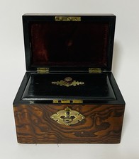 Antique Victorian Burr Wood