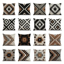 Boho aztec throw pillow cover - boho,