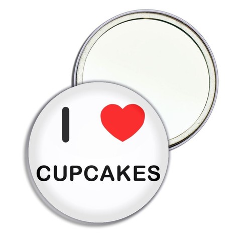 Cupcakes love heart round - cupcakes, i
