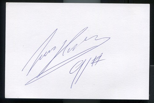 Handsigned leon haslam plain - ,