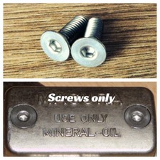 RM 125 250 SUZUKI ***NEW*** MAGURA HYDRAULIC CLUTCH MASTER CYLINDER CAP SCREWS