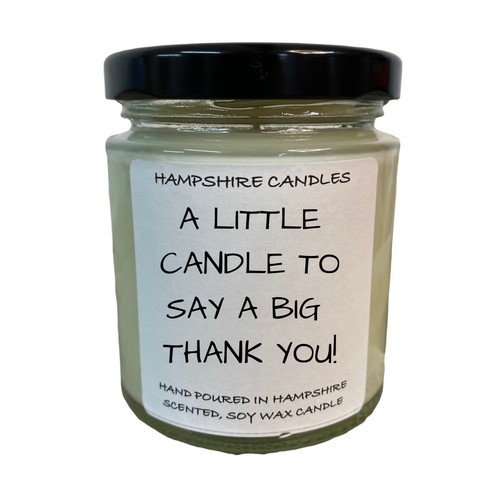 Big thank you - thank,