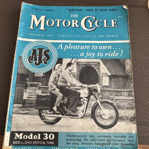 The motor cycle magazine - -, 18