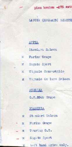 Lancia appia aurelia - lancia,