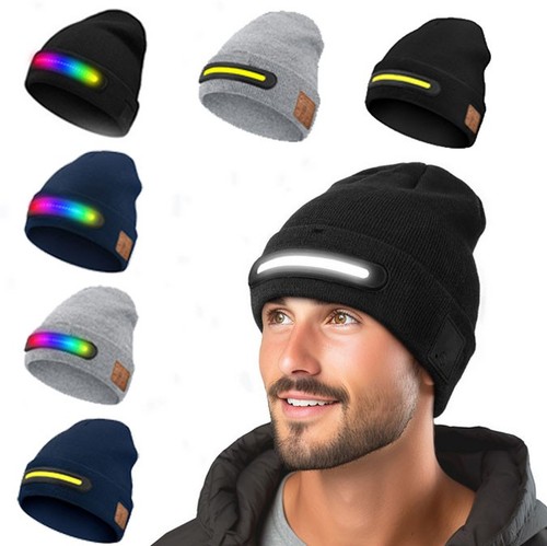 Warm beanie hat with - warm,