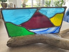 stained-glass panels