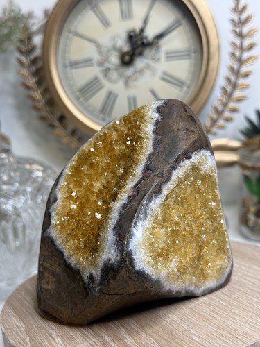 Citrine geode dual - 💛citrine,