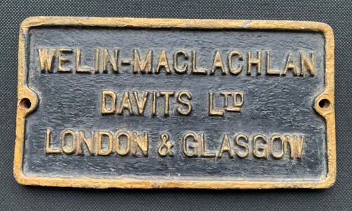 Vintage cast iron company - iron,
