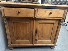 Vintage retro Antique Kitchen Bathroom Storage Sink cabinet Wooden Unit Cupboard