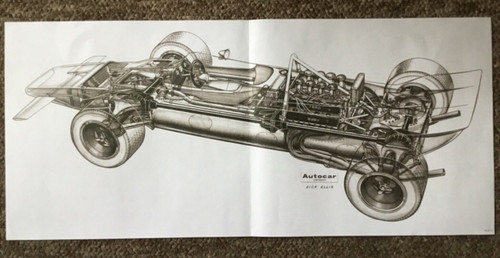 Detailed cutaway brm p57 - detailed, of