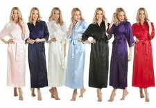 Womens Long Dressing Gown By