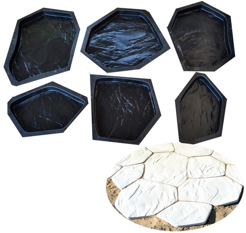 Concrete molds DIY 6 pcs