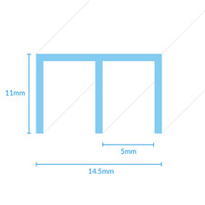 Vivarium glass runner - vivarium, top