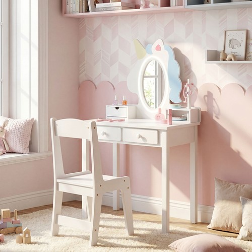 Princess vanity table chair - princess,