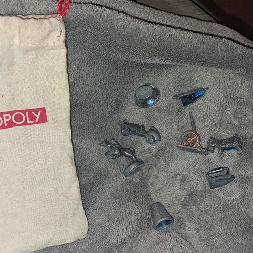 Monopoly metal silver - monopoly,